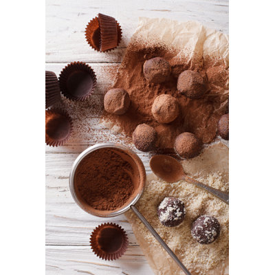 " Preparation Of Chocolate Truffles "