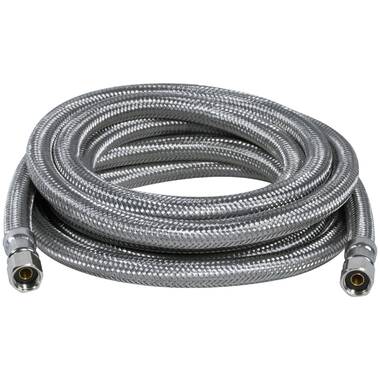 Certified Appliances 10' Braided Stainless Steel Ice Maker Spray and Hose Im120ss