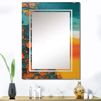 Zito - Miroir mural abstrait minimaliste MIR139508