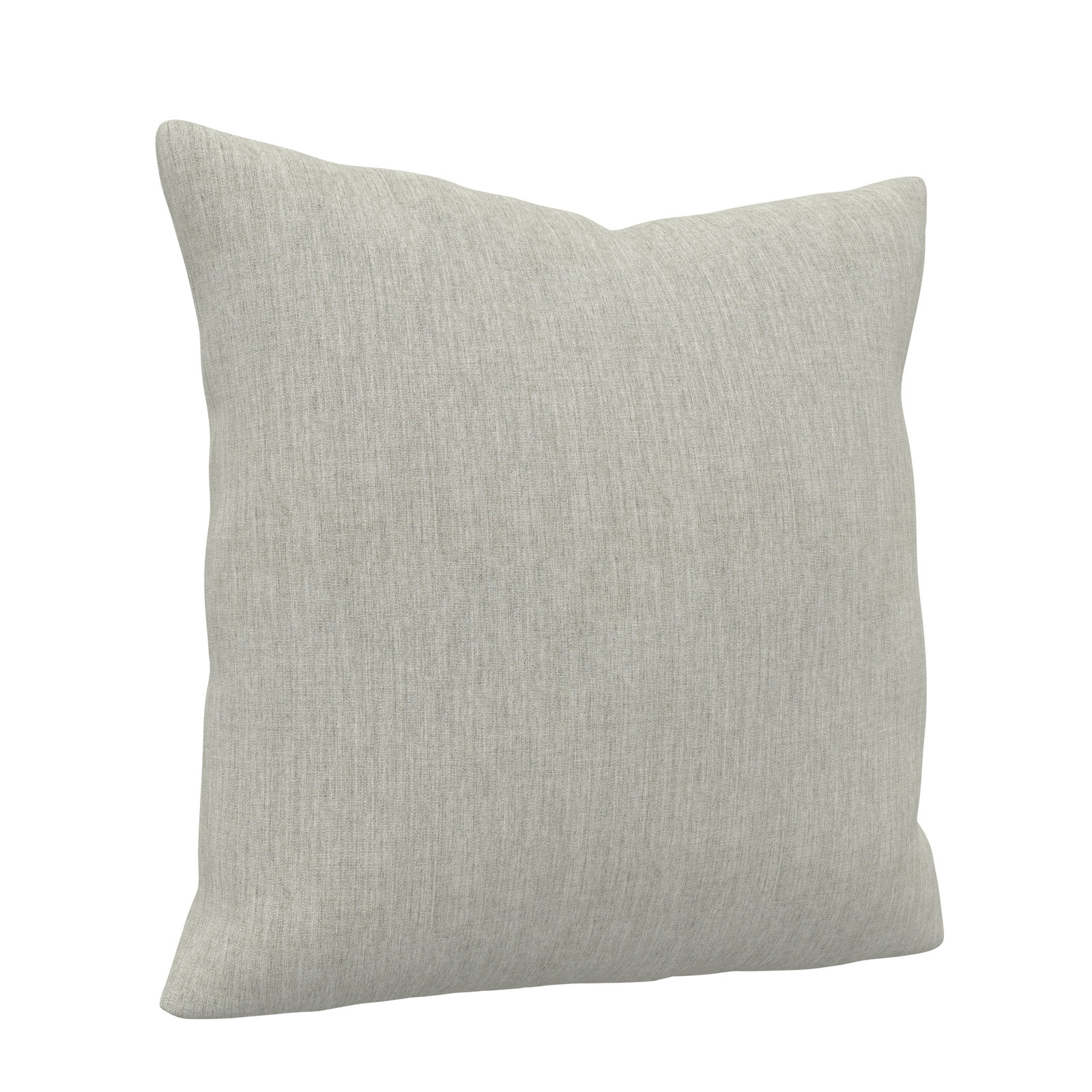 Indoor/Outdoor Throw Pillow, Square 24", Canvas Granite Sunbrella® Canvas