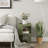 Farmhouse Geometric Wood End Table With 3-Layer Cube Design-2002034201