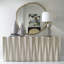 Chiseled Flat Metal Wall Mirror