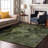 Premium Machine Washable Cerrito AMF555 Green Rug-104020319