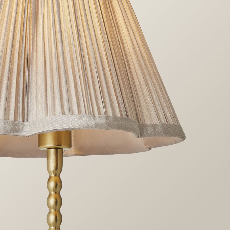 Cifuentes Metal Table Lamp, Gold, No, Light Grey