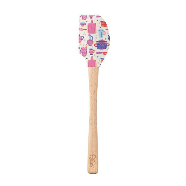 Spatulart Liquid Conversions Wood Handled Spatula Tovolo