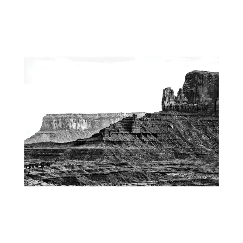 Monument Valley Sentinel Mesa by Philippe Hugonnard - Wrapped Canvas Print, 101.6 cm H x 66.04 cm W x 3.175 cm D