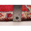 Tapis de couloir rouge unique en laine 3 pi 2 po x 10 pi 3 po Zaelin
