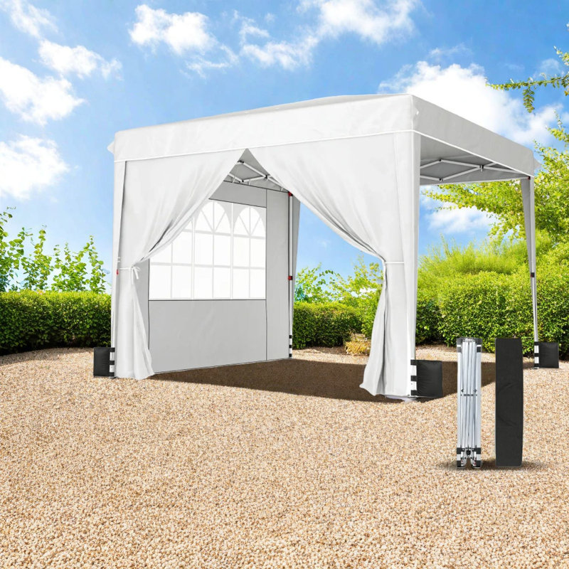 Auvents portatifs et abris de jardin (doit inclure le cadre), abri moderne en acier 10 X 10