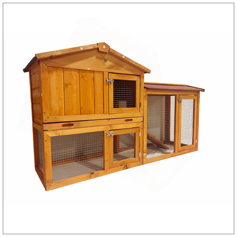 Poulaillers durables et sûrs pour aire de jeux, parfaits pour élever des lapins ou des poulets avec un maximum de confort et de sécurité.
