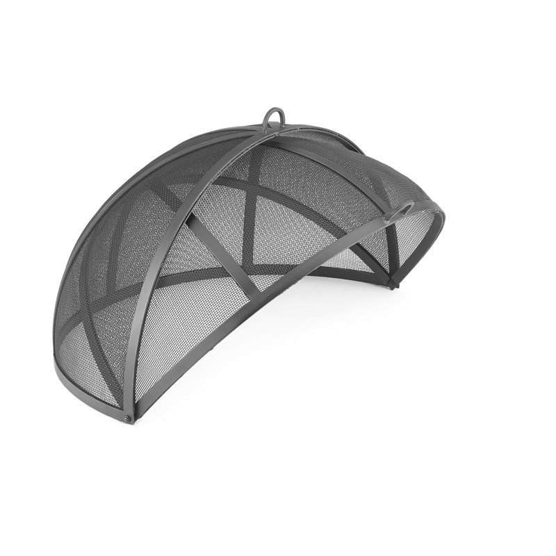 Round Steel Spark Screen, Large
