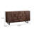 Modern Black Walnut Solid Wood Accent Cabinet