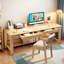 Poste de travail 63 "avec chaise, bureau d'écriture pour bureau personnel-470037813