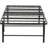 Metal Platform Bed Base , Improves Bedroom Aesthetics And Function Black Frame For Space Saving-1508341948