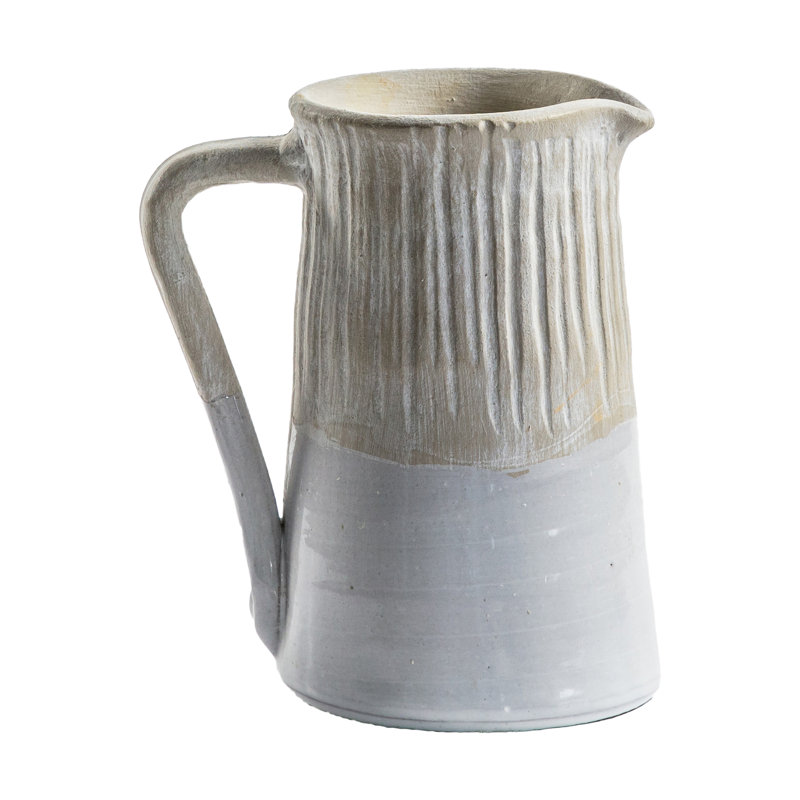 Bohn Stoneware Table Vase, 18.5cm H x 16cm W x 12cm D