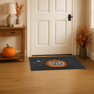 Tapis d'entrée antidérapant Spooky Season