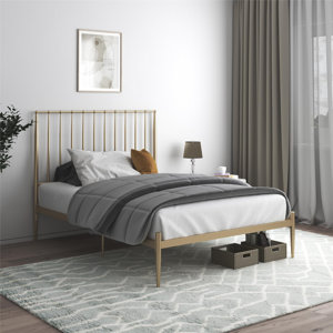 Nicole Modern Metal Platform Bed