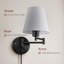 Applique à bras pivotant en acier-1063521005