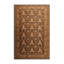 Tapis art déco brun lavable à la machine-794114497