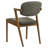 Marcella Dark Walnut 5-Piece Dining Set