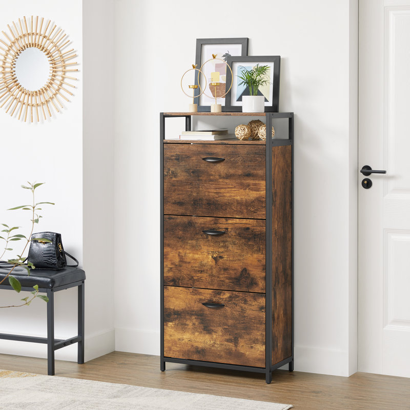 20 Pair Flip Down Shoe Storage