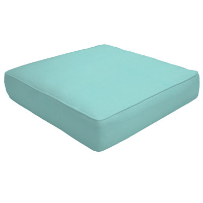 Coussin de repose-pieds sunbrella intérieur/extérieur double pipe