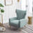 Milana 27" Wide Velvet Wingback Chair-1852795247