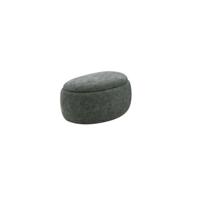 Taranika Soft Touch Fabric Small Storage Ottoman