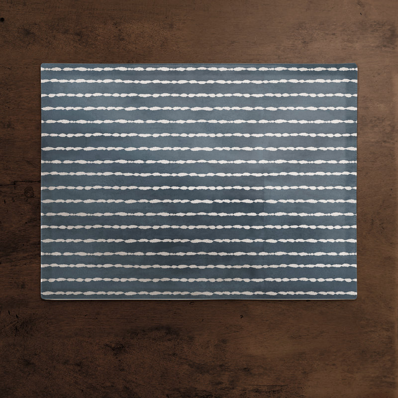Cotton Striped Rectangle Placemat