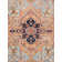 Serapi Hand-Knotted Wool Oriental Area Rug in Light Blue/Ivory/Navy/Yellow