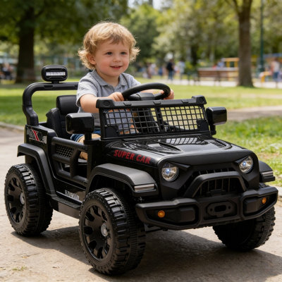 24V Kids Ride On Car With 2.4G Parental Remote Control, Four-Wheel Suspension Electric Vehicle For Toddlers