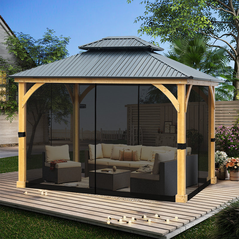 Remplacement de l'écran de moustiquaire universel Gazebo, 10 pi x 12 pi