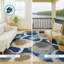 Washable Abstract Indoor / Outdoor Rug-264235535-264235529
