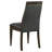 Solid Back Side Chair (Set Of 2)