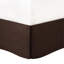 Couette 7 pièces en imitation suède rouge, format King - Coussins décoratifs en microfibre douce, lavables à la machine, 2 taies d'oreiller et 1 jupe de lit. Lavable au toucher.