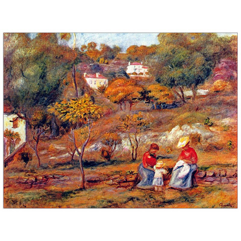 Pierre-Auguste Renoir - Wrapped Canvas Painting, 90cm H x 120cm W x 1.8cm D