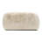 Leann Faux Fur Loveseat With Ball Pillow-120234900