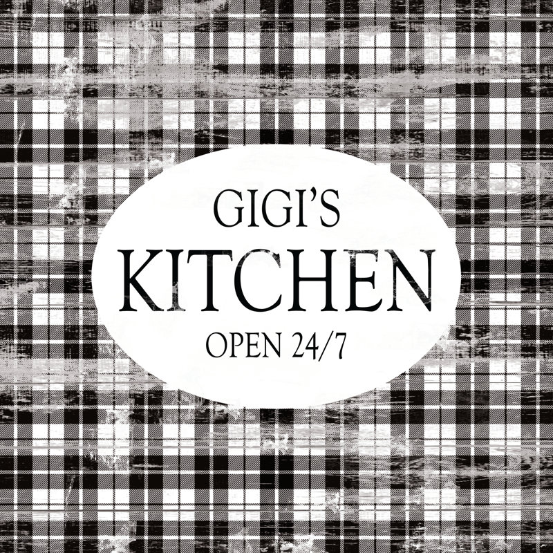 Gigi's Kitchen - Wrapped Canvas Print, 91cm H x 91cm W