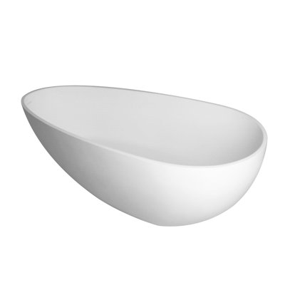 59'' x 29.5'' Freestanding Acrylic Bathtub