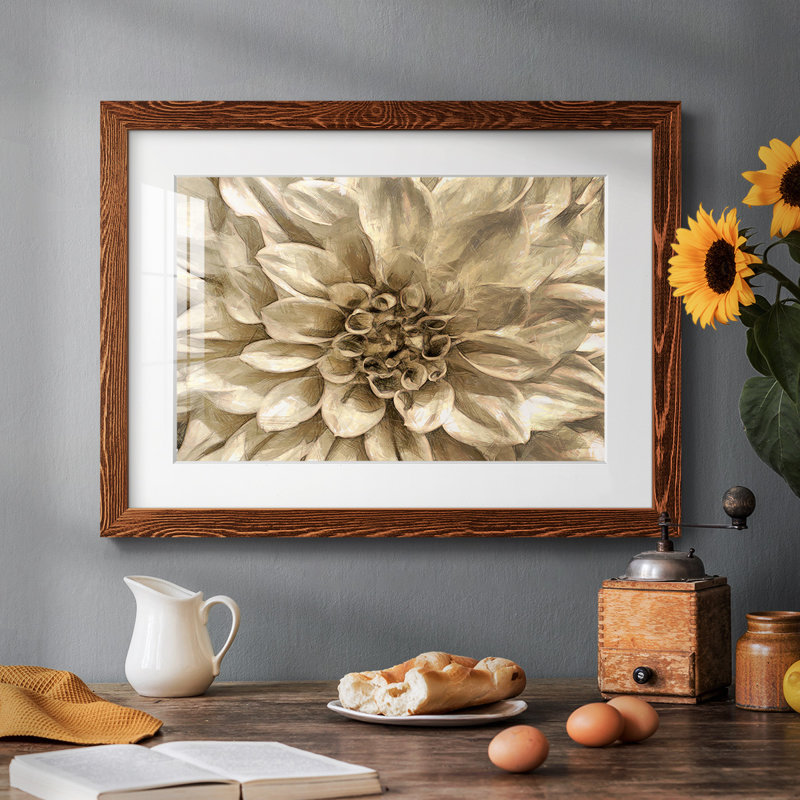 Fleur murale neutre I, Érable, H 18 po x l 26 po x P 1,5 po