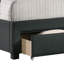 Lit plateforme tapissier avec rangement Gearlene-88632668