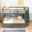Lit superposé standard avec lit gigogne Hade de Harriet Bee-601435409-555626685