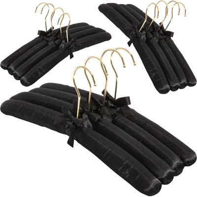 Cintres rembourrés en tissu pour femme