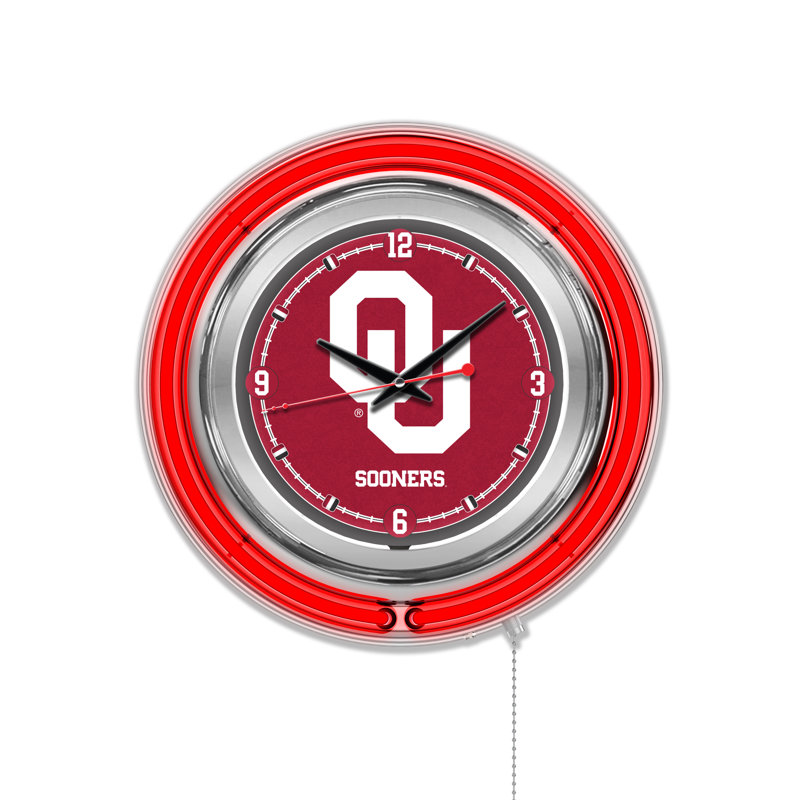 Horloge murale 15 po NCAA, Oklahoma