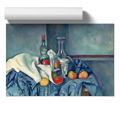 Still Life with Apples by Paul Cezanne - Frameless Print