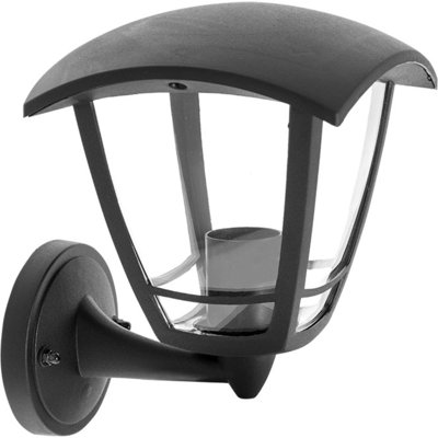 Sacremento Black Outdoor Wall Lantern