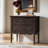 Hayter Traditional 28"Tall 2-Drawer End Table with Solid Wood Legs and Simple Assembly-1819390216