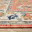 Anneli Vintage Oriental Salmon Pink/ Multi Area Rug-2015028576