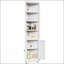 Armoire de rangement de 71 pouces de hauteur avec 2 portes et 5 tablettes réglables, parfaite pour la cuisine, la salle de bain et le salon