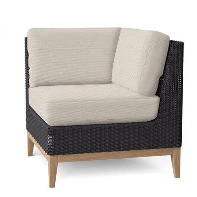 Frances Outdoor Corner Wedge Lounge Chair
