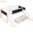 White Twin Loft Bed With Storage. Climb And Explore Frame. Solid Pine Wood For Stability. Double Chalkboard Fun Learning Creativity. Safe Slide A Pleasant Wake-Up. Plywood Storage Boxes Practical Use-2136660722